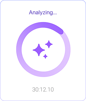 AI analyzes your session