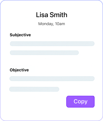 Review and export notes